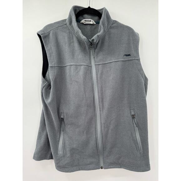 Mountain Khakis Jackson Hole Wyoming Men's XL Gray Pop Top Outdoor Vest - Picture 1 of 5